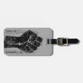 Solidariteitsste gekrompen stijl bagagelabel (Voorkant horizontaal)