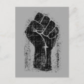 Solidariteitsste gekrompen stijl briefkaart (Voorkant)