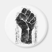 Solidariteitsste gekrompen stijl magneet (Voorkant)