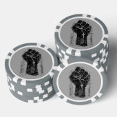 Solidariteitsste gekrompen stijl poker chips (Opstapeling)