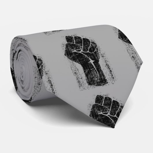 Solidariteitsste gekrompen stijl stropdas (Opgerold)