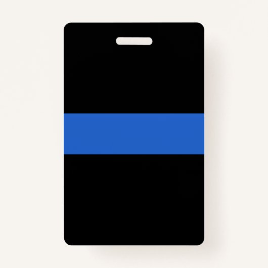 Solidariteitssymbool van de Thin Blue Line Vlag va Badge (Achterkant)