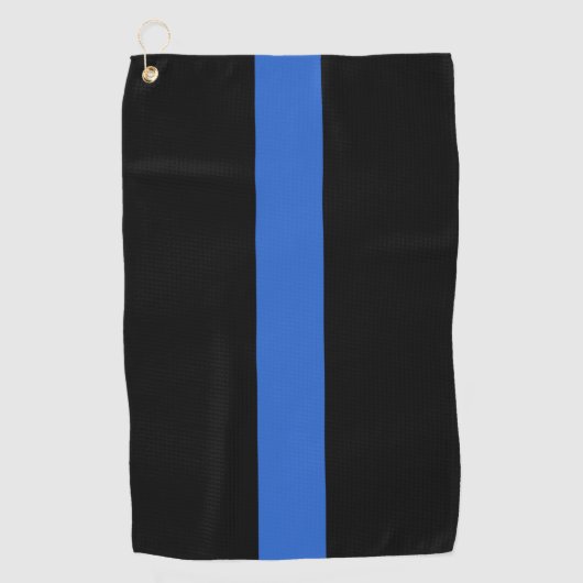 Solidariteitssymbool van de Thin Blue Line Vlag va Golfhanddoek (Voorkant)