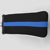 Solidariteitssymbool van de Thin Blue Line Vlag va Golfheadcover (Voorkant)