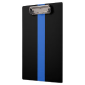 Solidariteitssymbool van de Thin Blue Line Vlag va Klembord (Links)