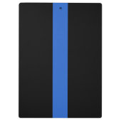 Solidariteitssymbool van de Thin Blue Line Vlag va Klembord (Achterkant)