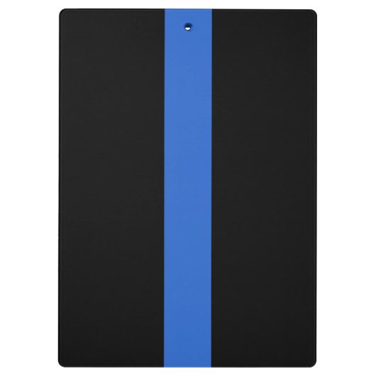 Solidariteitssymbool van de Thin Blue Line Vlag va Klembord (Achterkant)