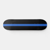Solidariteitssymbool van de Thin Blue Line Vlag va Persoonlijk Skateboard (Horizontaal)