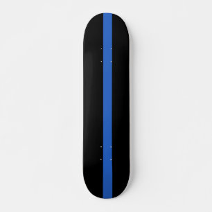 Solidariteitssymbool van de Thin Blue Line Vlag va Persoonlijk Skateboard