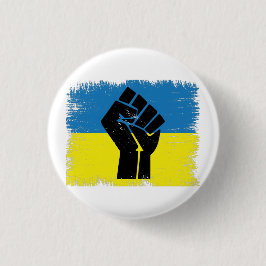 SOLIDARITEITSVISSEN IN OEKRANIË RONDE BUTTON 3,2 CM