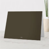 Solidarity Worker Unity Labor Day met Amerikaanse Bedankkaart (Achterkant)