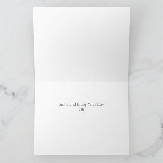 Solidarity Worker Unity Labor Day met Amerikaanse Bedankkaart (Binnen)