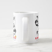 Solidarity Worker Unity Labor Day met Amerikaanse Grote Koffiekop (Achterkant)