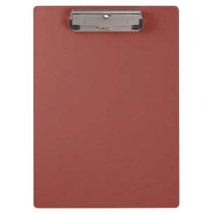 Solide Cognac Kleur Minimalistische Plain Modern Klembord