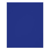 Solide Deep Blue achtergrond | Vet minimalistisch  Perfect Poster (Voorkant)