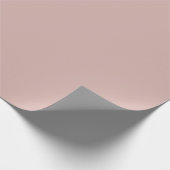 Solide "Dusty Blush" Cadeaupapier (Hoek)