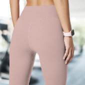 Solide "Dusty Blush" Leggings