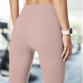 Solide "Dusty Blush" Leggings