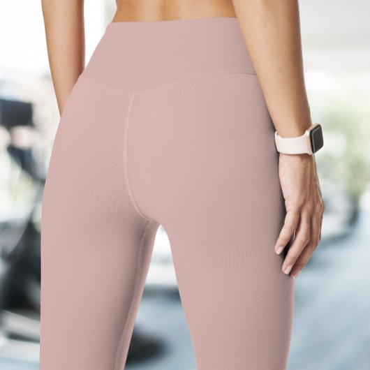 Solide "Dusty Blush" Leggings