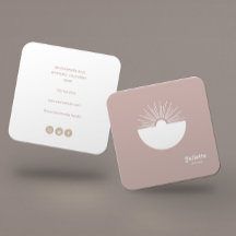 Solide "Dusty Blush" Retro Sunset