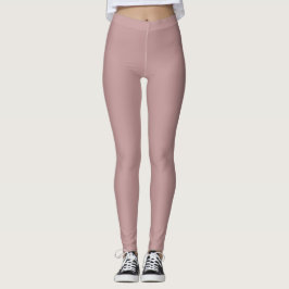 Solide "Dusty Mauve" Leggings