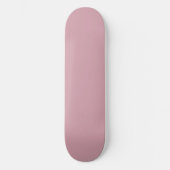 Solide, effen kwartsblush persoonlijk skateboard (Voorkant)