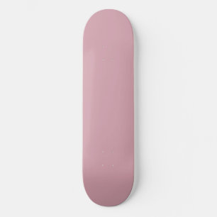 Solide, effen kwartsblush persoonlijk skateboard