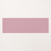Solide, effen kwartsblush yogamat (Achterkant (horizontaal))