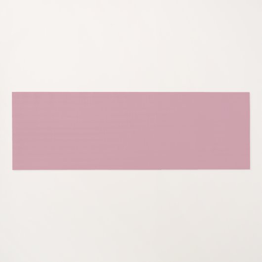Solide, effen kwartsblush yogamat (Achterkant (horizontaal))