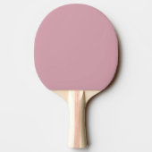 Solide, effen roze kwarts Blush Ping Pong Paddle Tafeltennisbatje (Achterkant)
