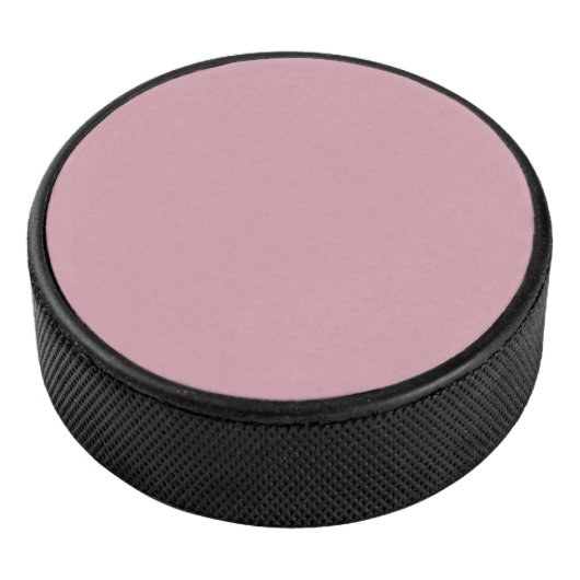 Solide, effen roze kwarts blush puck (3/4)