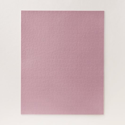 Solide, effen roze kwartsblush legpuzzel (Verticaal)