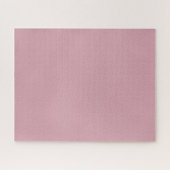 Solide, effen roze kwartsblush legpuzzel (Horizontaal)