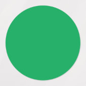 Solide groene achtergrond labels (Design 2)