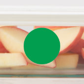 Solide groene achtergrond labels (Aangebracht)