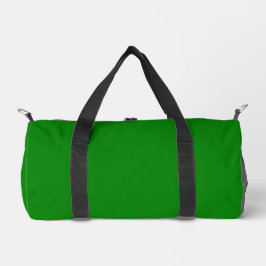 Solide Groene Duffle Bag – Minimale look, Max Spac Plunjezak