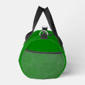 Solide Groene Duffle Bag – Minimale look, Max Spac Plunjezak (Rechts)
