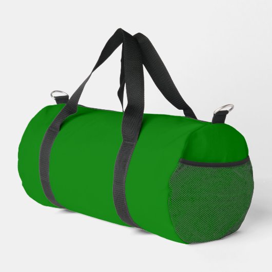Solide Groene Duffle Bag – Minimale look, Max Spac Plunjezak (Rechterhoek)
