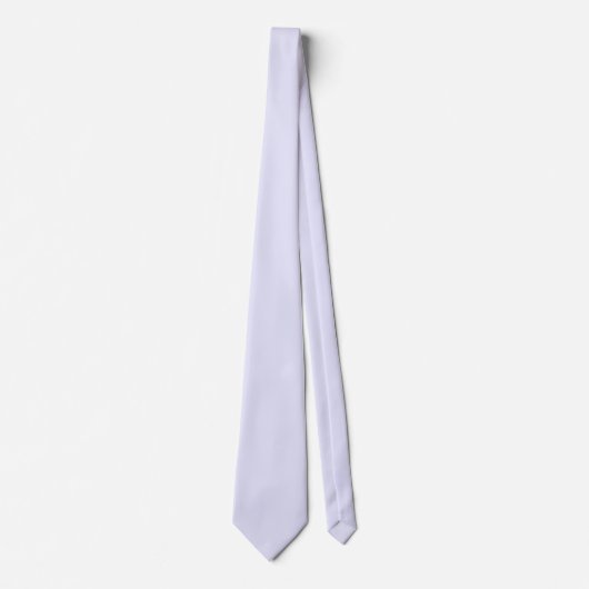 Solide Lavendel Paarse kleur Minimalistisch Modern Stropdas (Voorkant)
