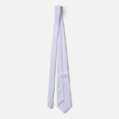 Solide Lavendel Paarse kleur Minimalistisch Modern Stropdas (Achterkant)