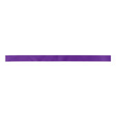Solide minimalistische Indigo Paarse Satijnen Lint (Voorkant)