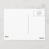 SOLIDE PAARSE POST KAART BEALEADER BEDANKT (Achterkant)