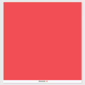 Solide rode achtergrond sticker (Vel)