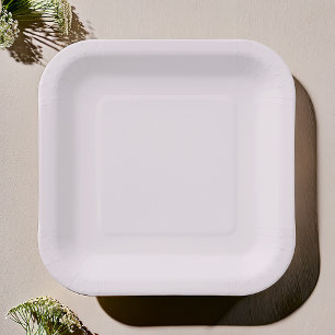Solide stoffige Lila licht Elegante minimalistisch Papieren Bordje