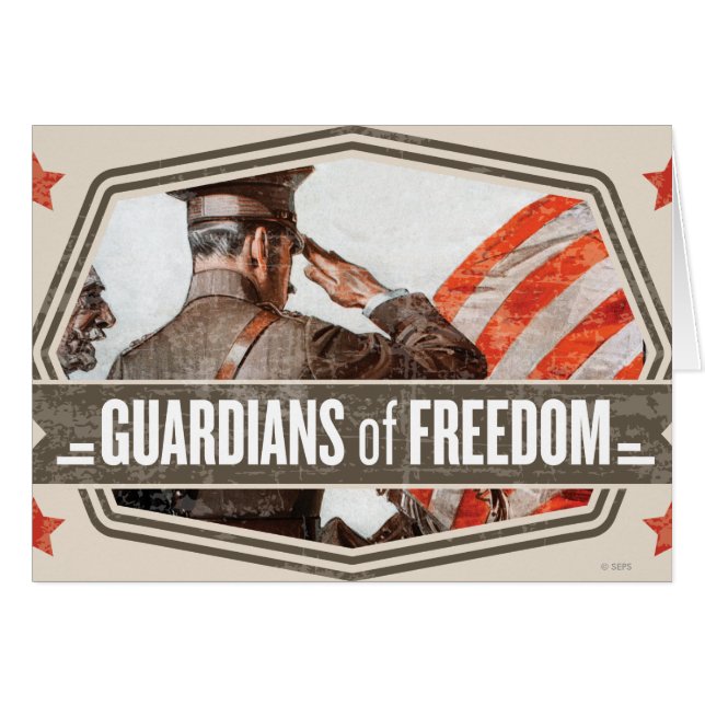 Solider-Guardian of Freedom (Voorkant Horizontaal)