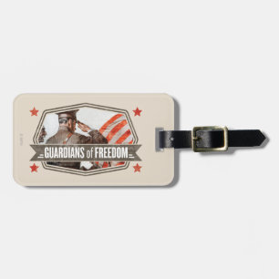 Solider-Guardian of Freedom Bagagelabel