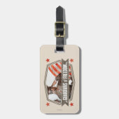 Solider-Guardian of Freedom Bagagelabel (Voorkant verticaal)