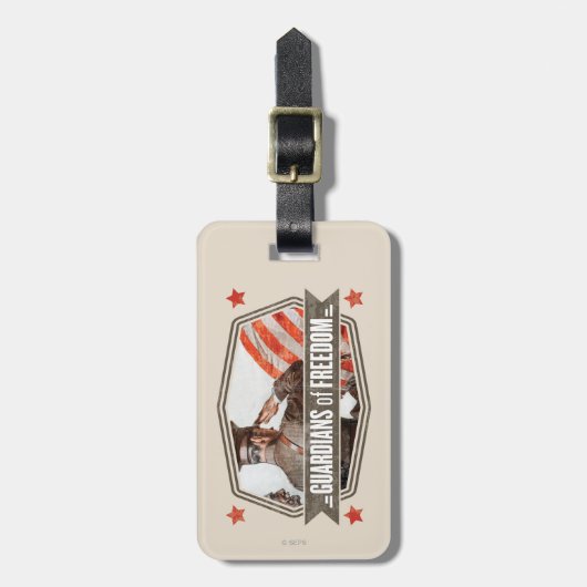 Solider-Guardian of Freedom Bagagelabel (Voorkant verticaal)