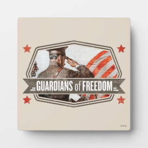 Solider-Guardian of Freedom Fotoplaat