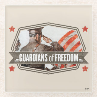 Solider-Guardian of Freedom Glazen Onderzetter